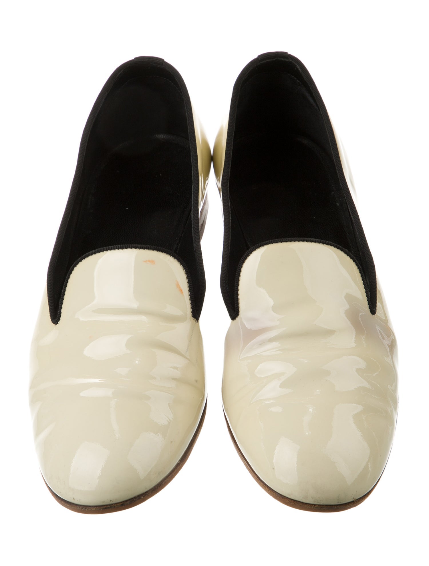 Saint Laurent Patent Leather Loafers