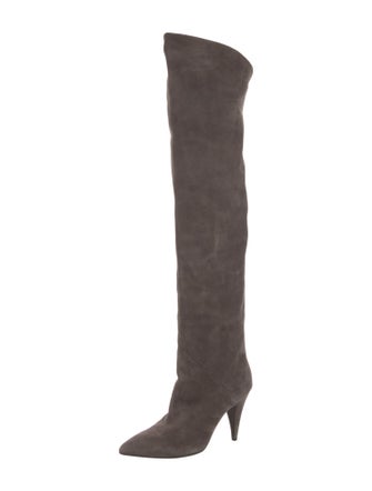 Saint Laurent Suede Boots