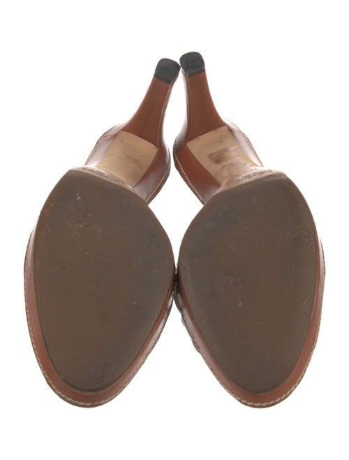 Saint Laurent Leather Slides