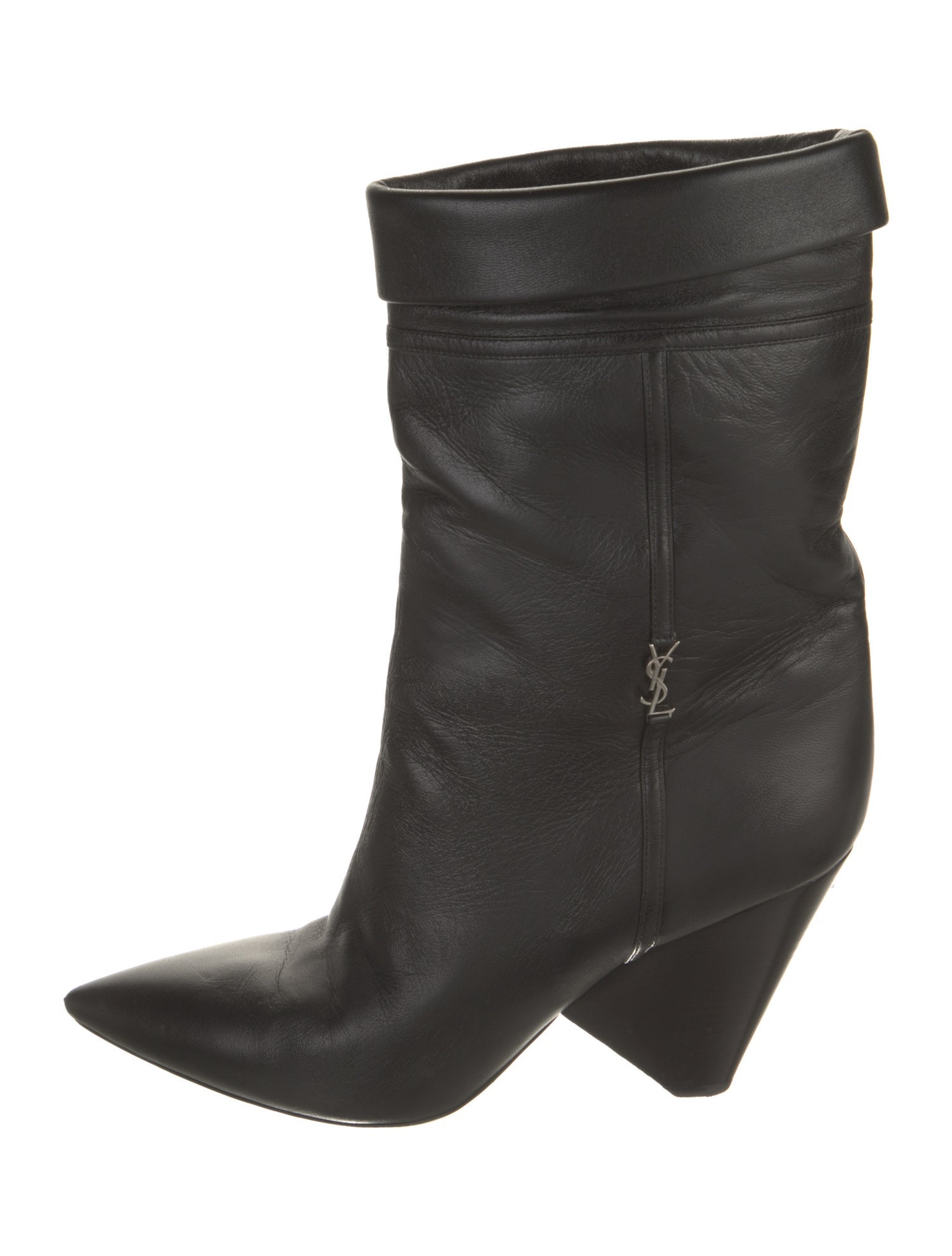 Saint Laurent Leather Boots