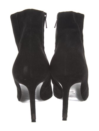 Saint Laurent Suede Sock Boots