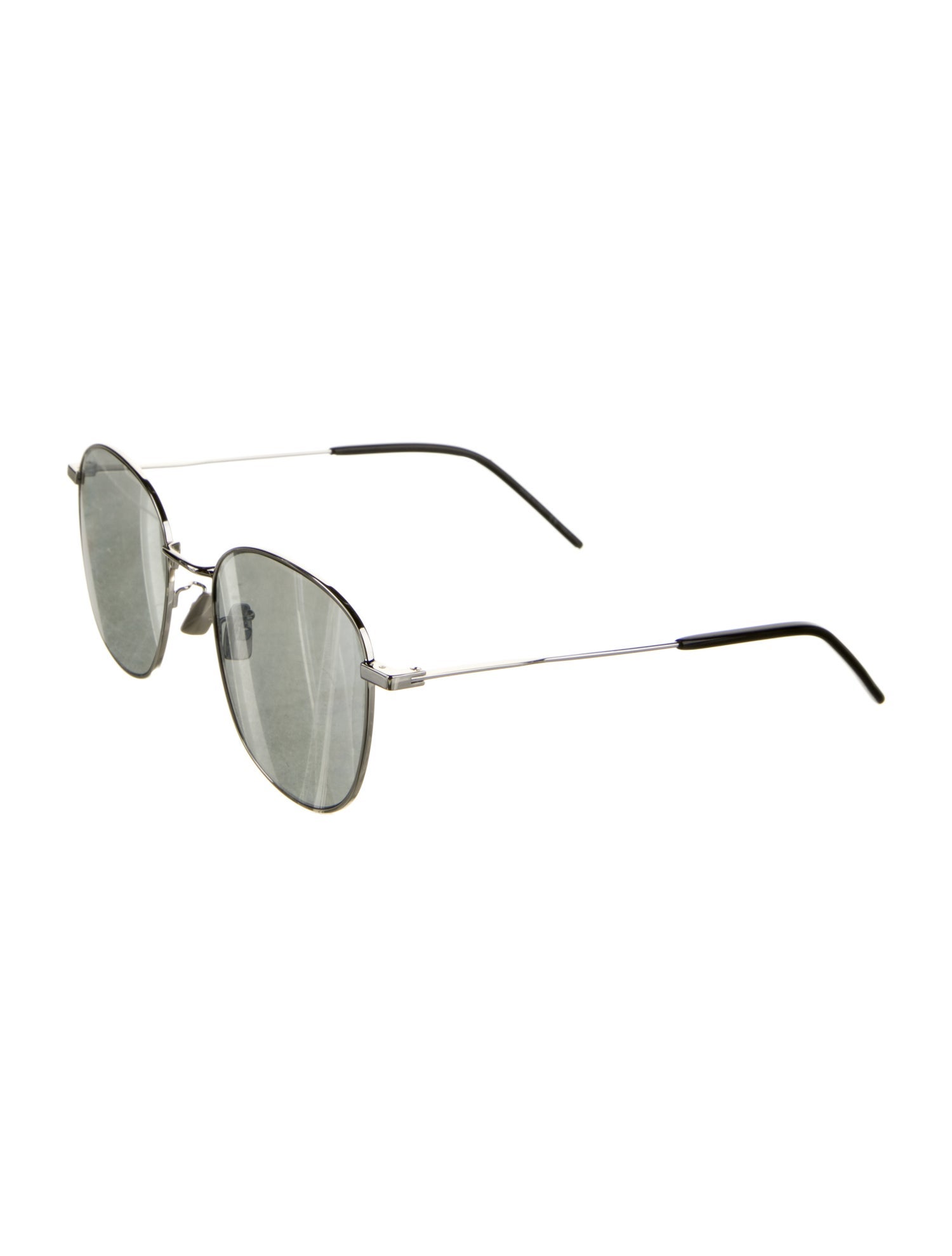 Saint Laurent Square Mirrored Sunglasses