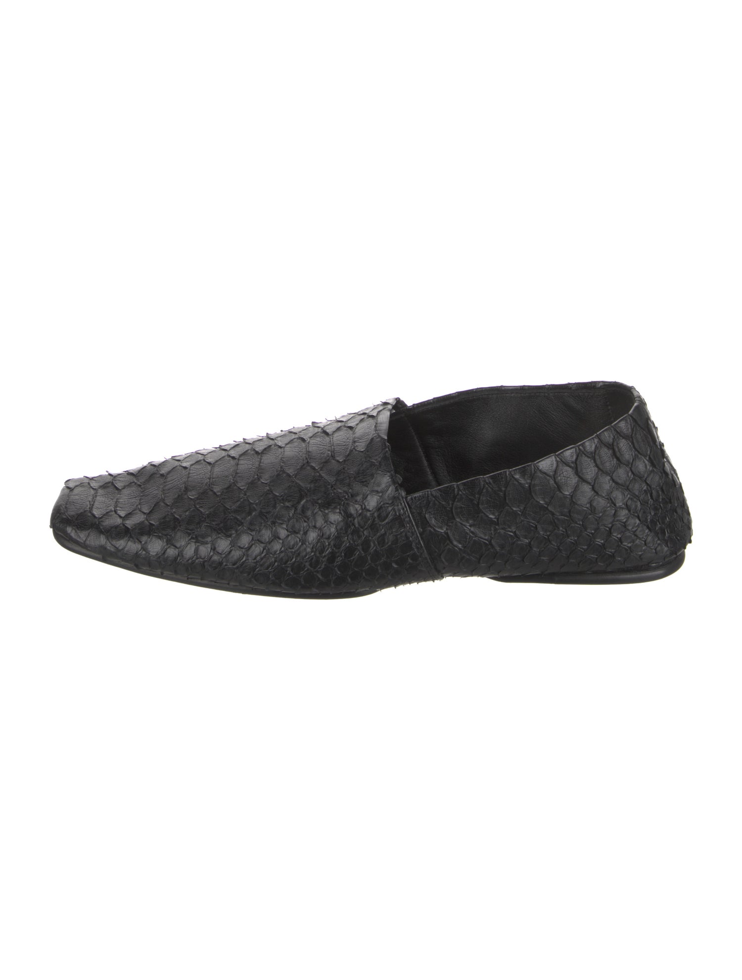 Saint Laurent Python Loafers