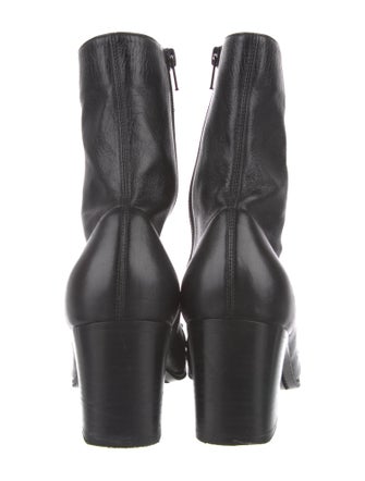 Saint Laurent Leather Sock Boots