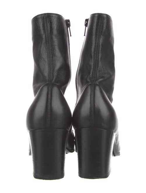 Saint Laurent Leather Sock Boots