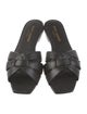 Saint Laurent Leather Slides