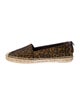 Saint Laurent Suede Animal Print Espadrilles