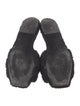 Saint Laurent Shearling Slides
