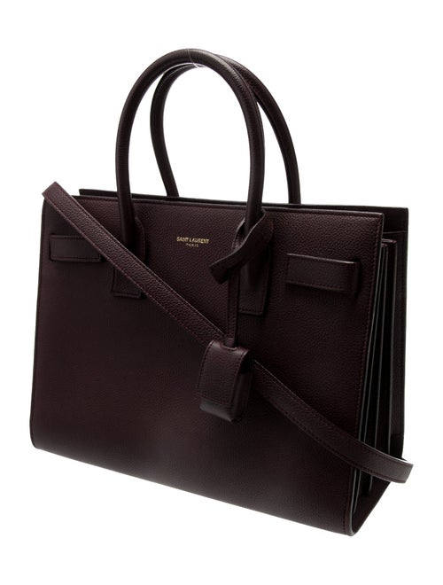 Saint Laurent Leather Sac De Jour