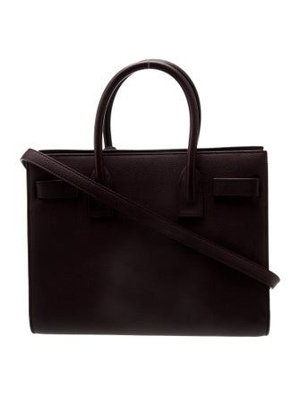 Saint Laurent Leather Sac De Jour