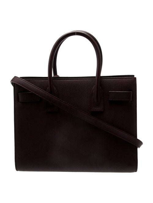 Saint Laurent Leather Sac De Jour