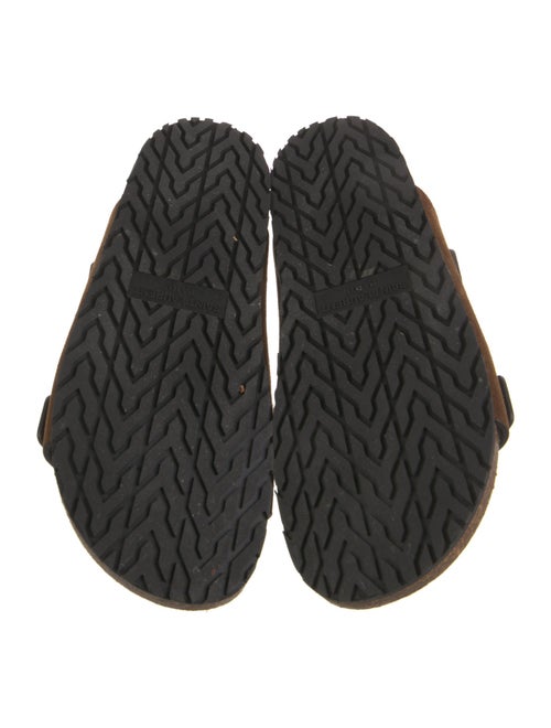 Saint Laurent Suede Slides