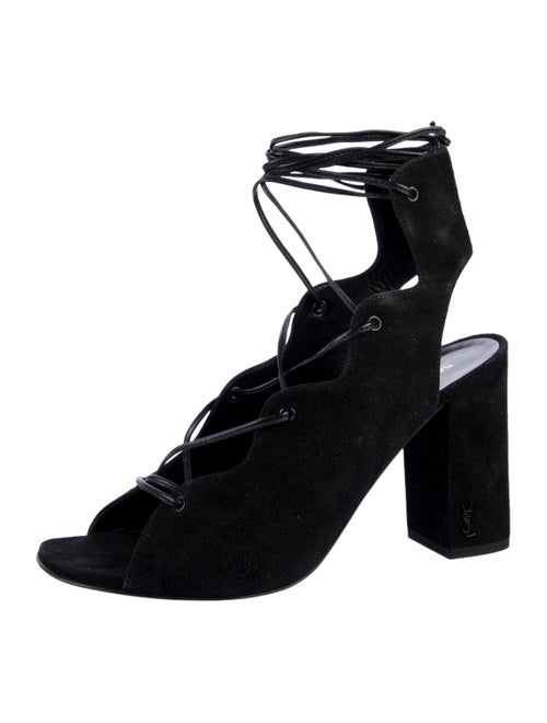 Saint Laurent Suede Sandals