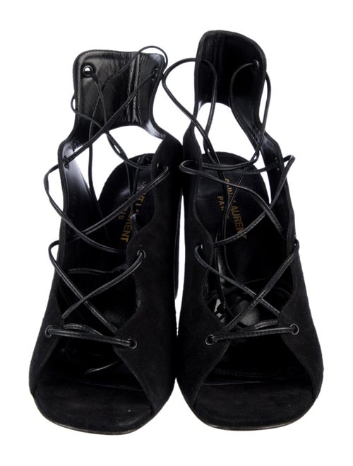 Saint Laurent Suede Sandals