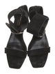 Saint Laurent Suede Sandals