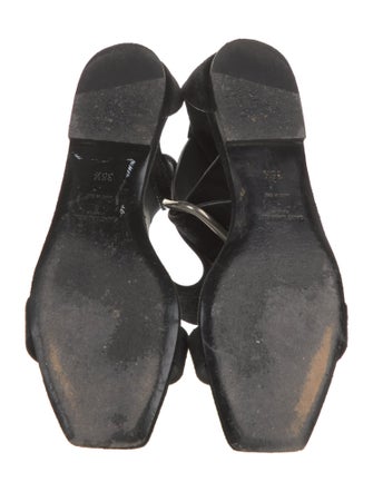 Saint Laurent Suede Sandals