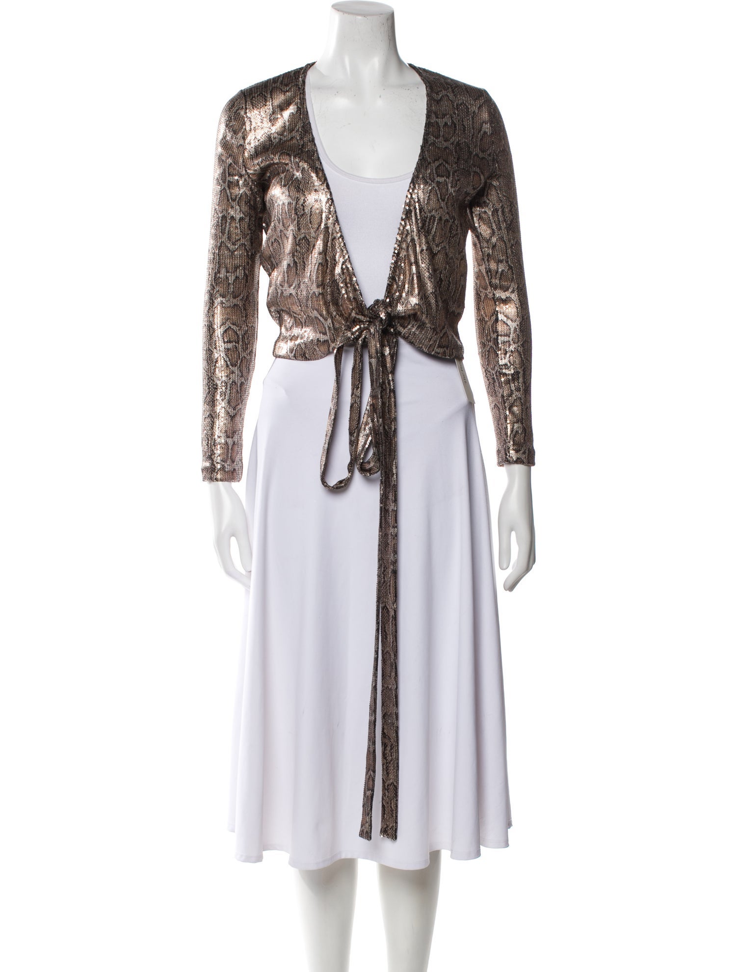 Saint Laurent 2014 Animal Print Jacket