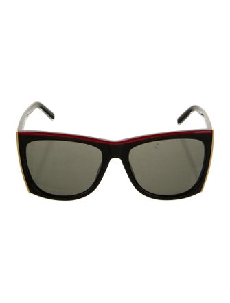 Saint Laurent Square Tinted Sunglasses