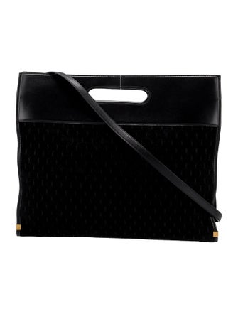 Saint Laurent Suede Crossbody Bag