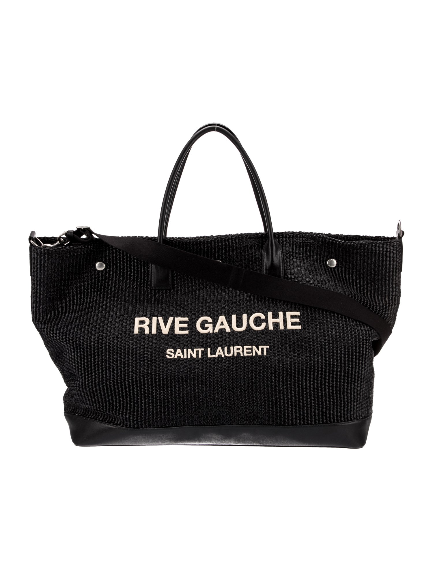 Saint Laurent Raffia Tote