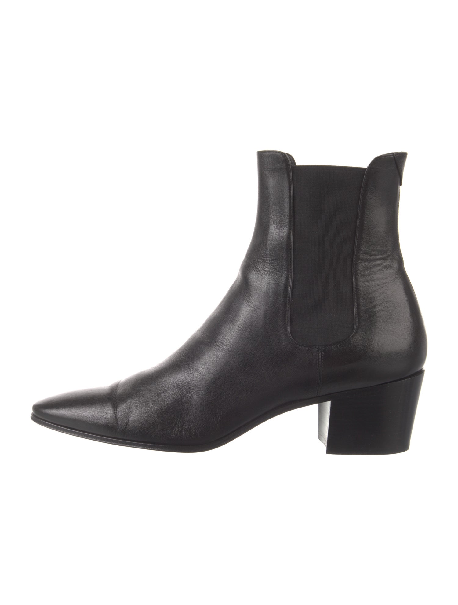 Saint Laurent Leather Chelsea Boots