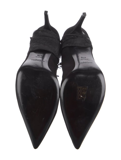 Saint Laurent Suede D'Orsay Pumps