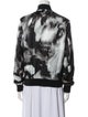 Saint Laurent Tie-Dye Print Bomber Jacket