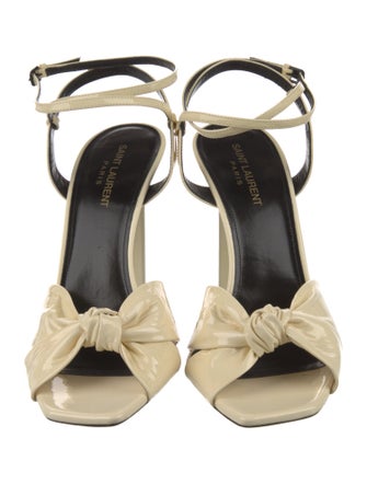 Saint Laurent Patent Leather Sandals