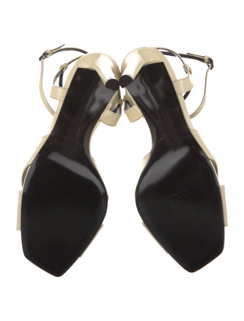 Saint Laurent Patent Leather Sandals