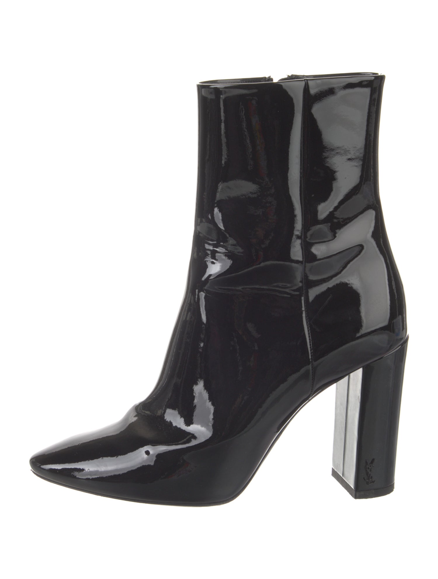 Saint Laurent Patent Leather Boots