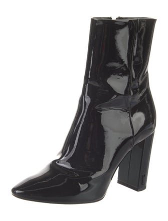 Saint Laurent Patent Leather Boots