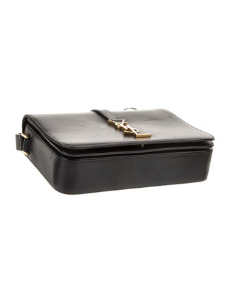 Saint Laurent Leather Classic Monogram Université Medium