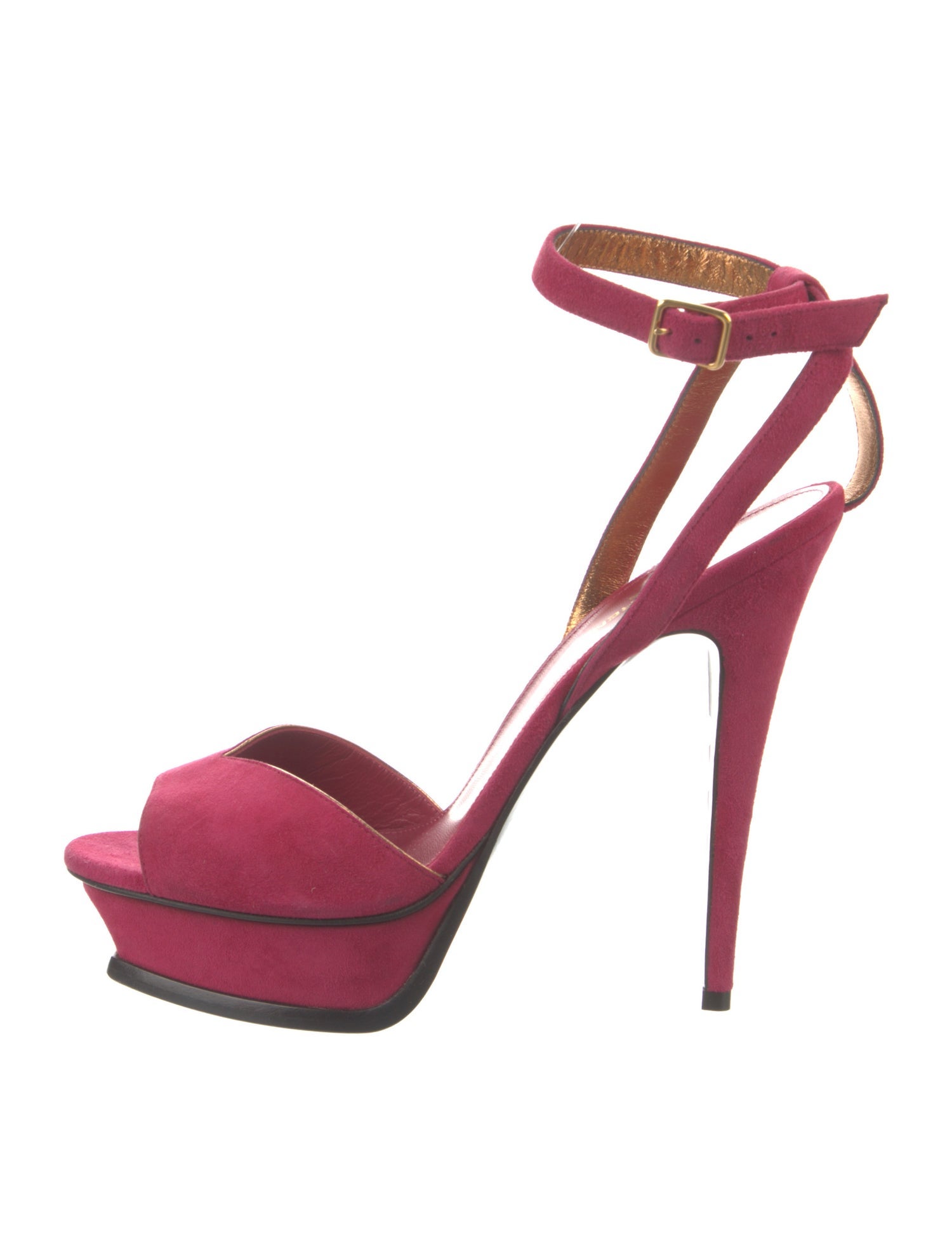 Saint Laurent Suede Sandals