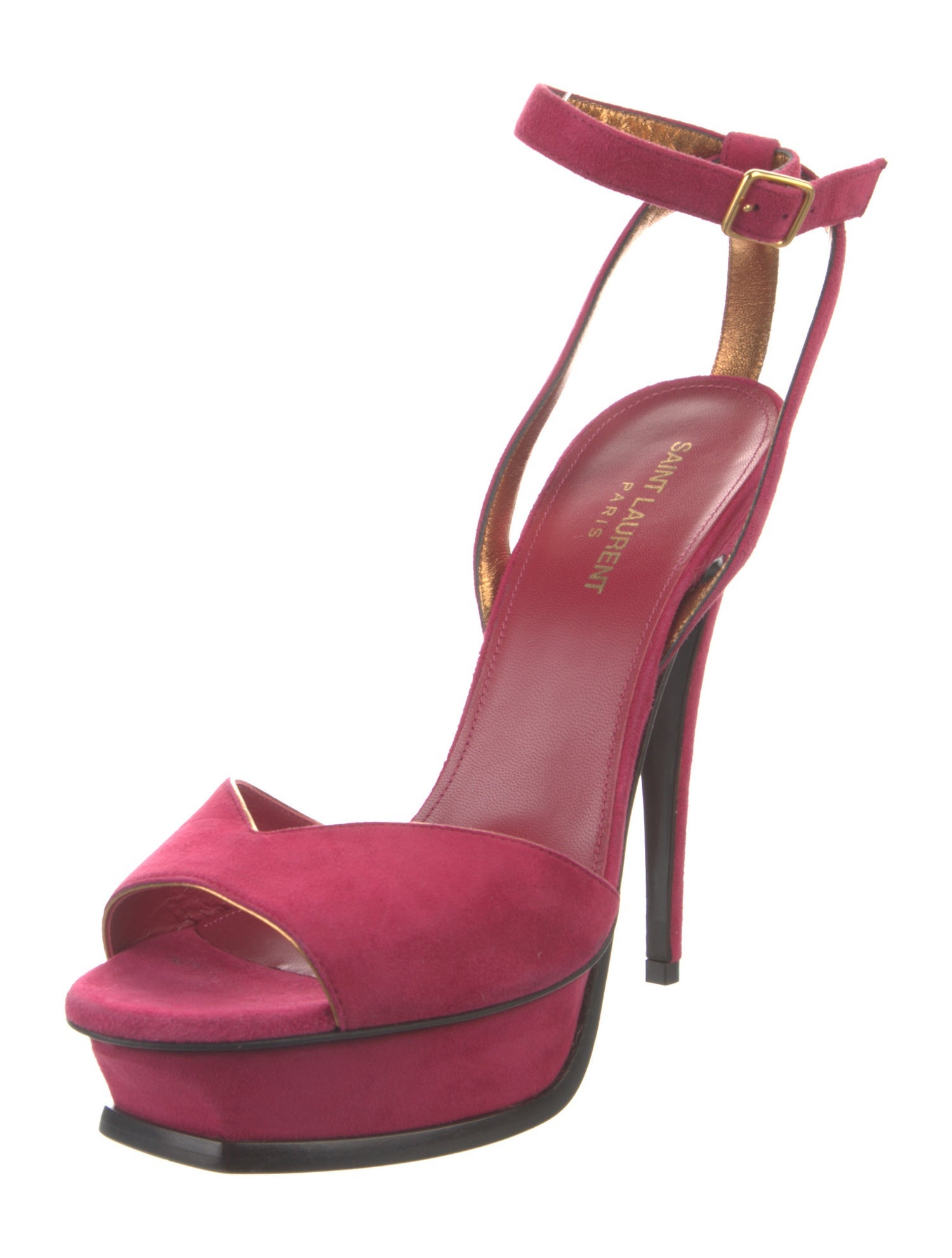 Saint Laurent Suede Sandals