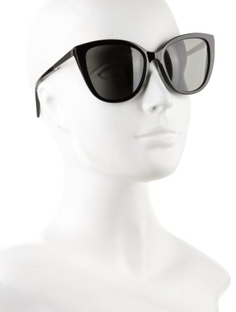 Saint Laurent Cat-Eye Tinted Sunglasses