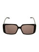 Saint Laurent Square Tinted Sunglasses