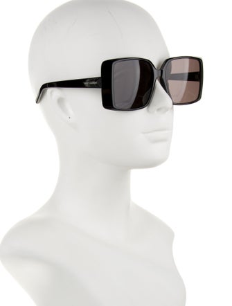 Saint Laurent Square Tinted Sunglasses