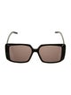 Saint Laurent Square Tinted Sunglasses