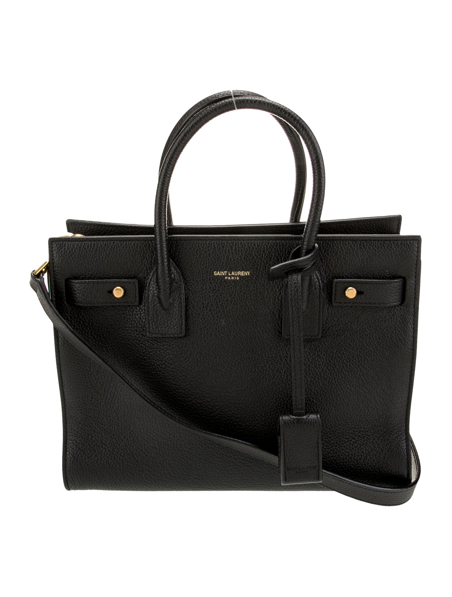 Saint Laurent Leather Sac De Jour Baby