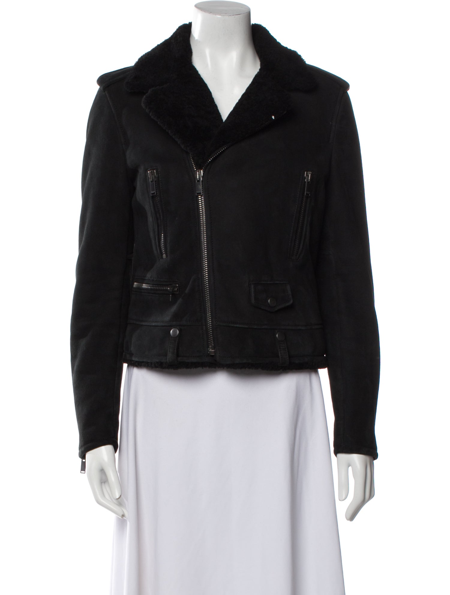 Saint Laurent Shearling Fur Jacket