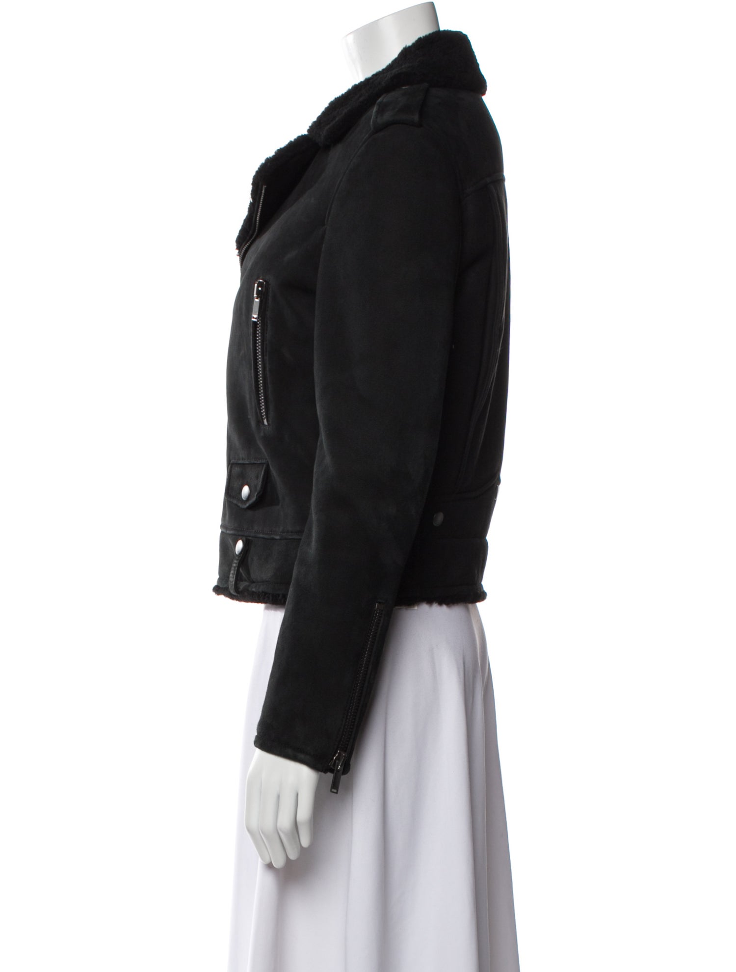 Saint Laurent Shearling Fur Jacket