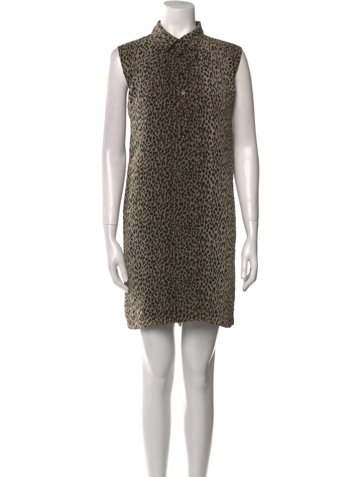 Saint Laurent Silk Mini Dress