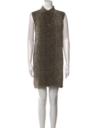 Saint Laurent Silk Mini Dress