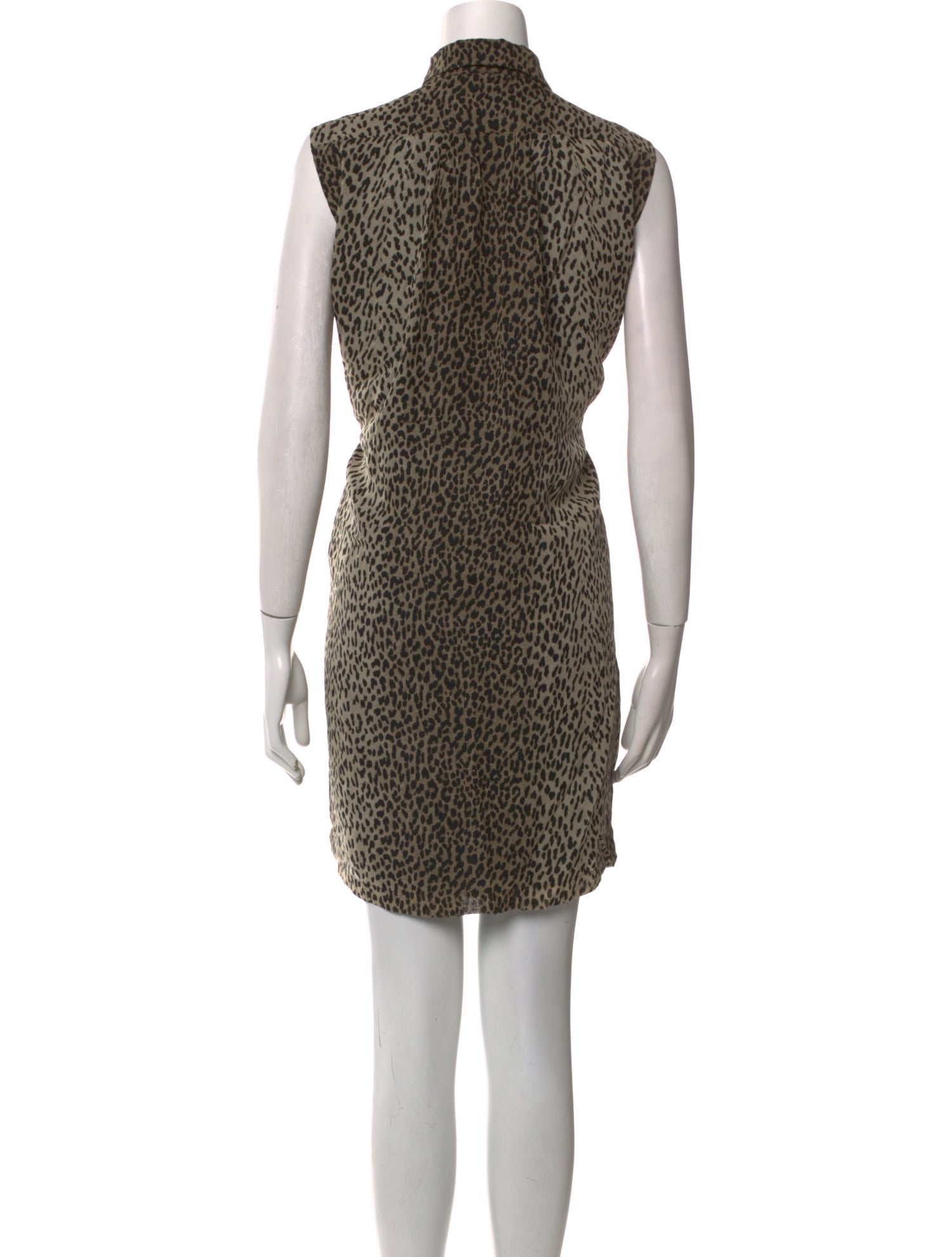 Saint Laurent Silk Mini Dress