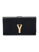 Saint Laurent Leather Classic Y Ligne Clutch