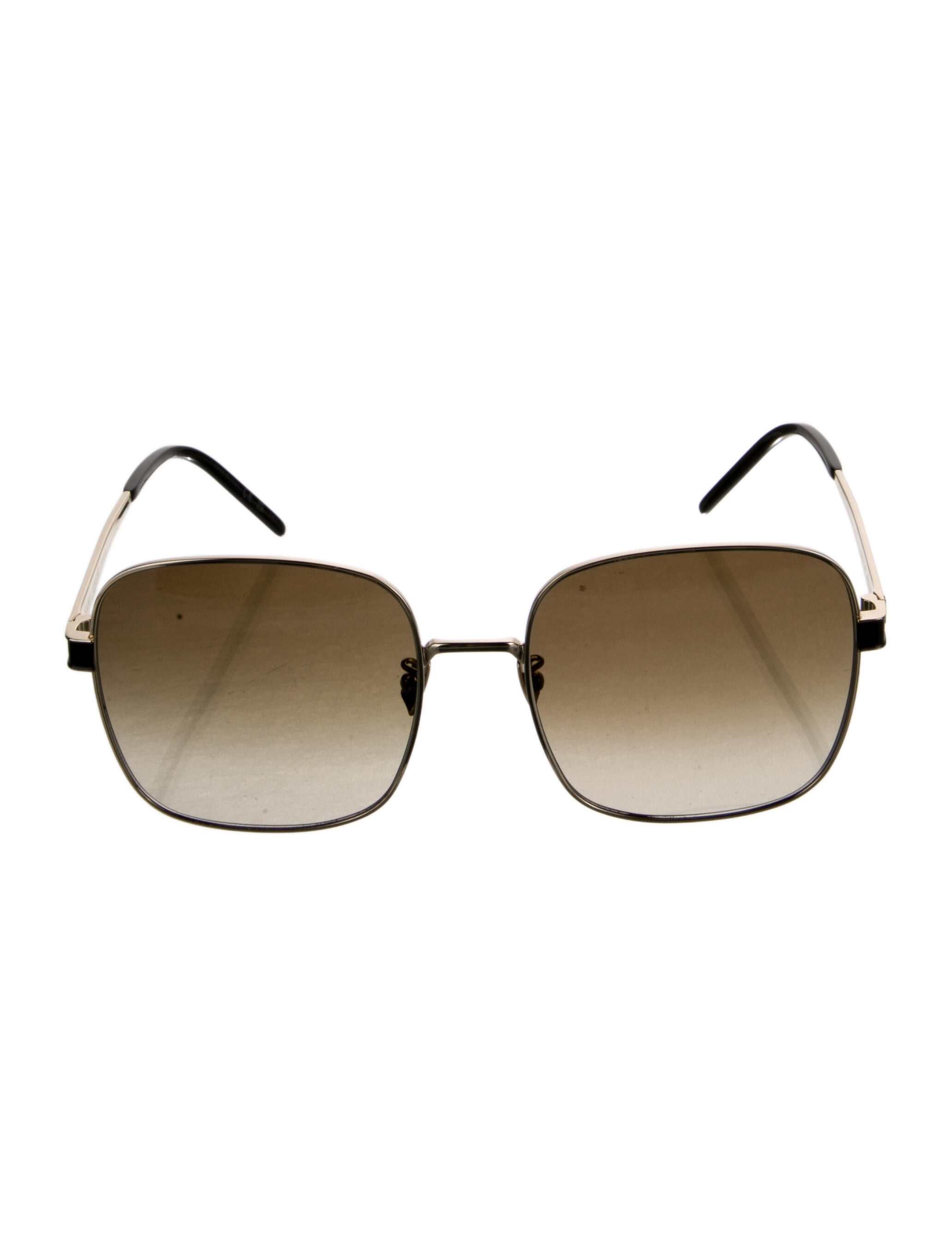 Saint Laurent Square Gradient Sunglasses