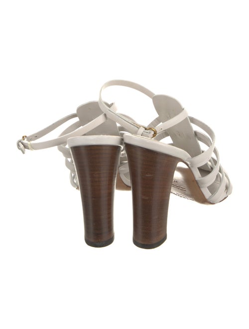 Saint Laurent Leather T-Strap Pumps