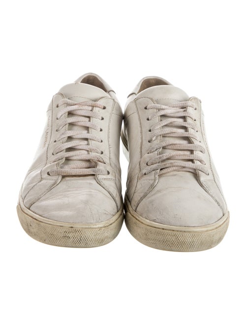 Saint Laurent Leather Sneakers