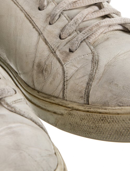 Saint Laurent Leather Sneakers