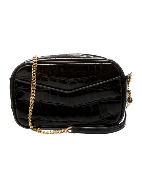 Saint Laurent Patent Leather Lou Camera Bag 2022